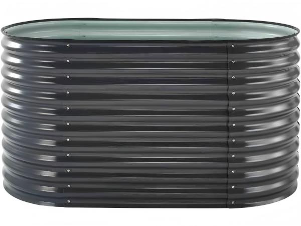 LIDA 1300 Oval Raised Steel Garden Bed