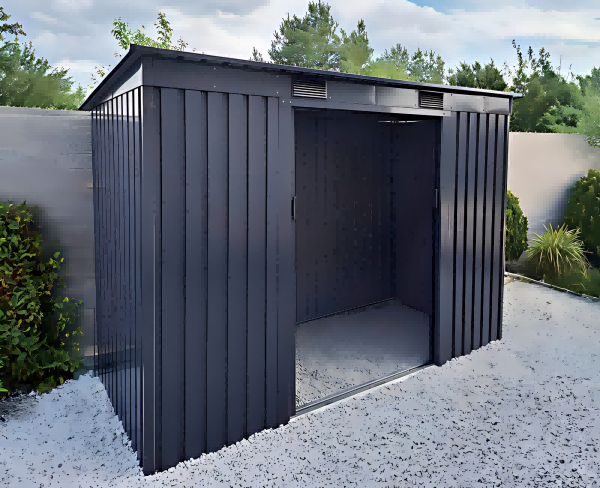 MILANO 320 Modern Sloped Roof Storage Shed