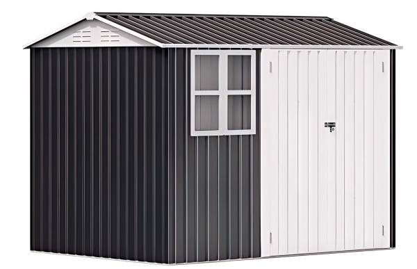 NOVA 430 Metal Apex Shed with Window