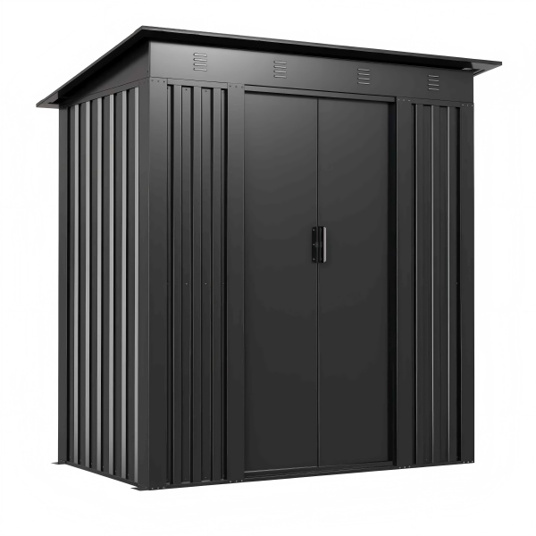 PORTO 220 Compact steel shed for small garden storage